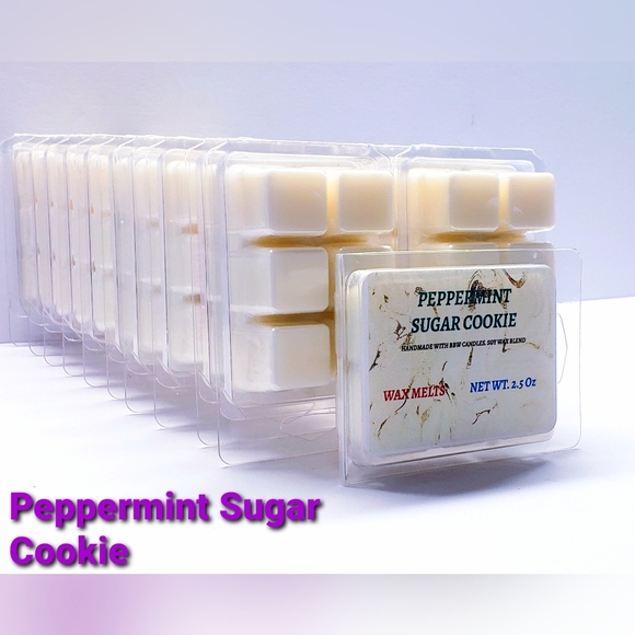 PEPPERMINT SUGAR COOKIE -Bath & Body Works Candle Wax Melts- $8 per pack - Picture 8 of 9